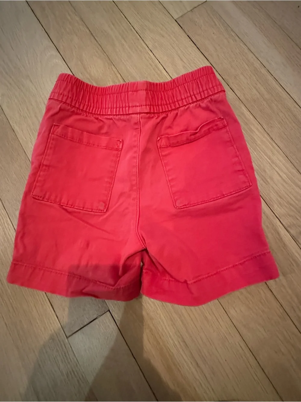 GAP Bright Red Toddler Elastic Waist Shorts